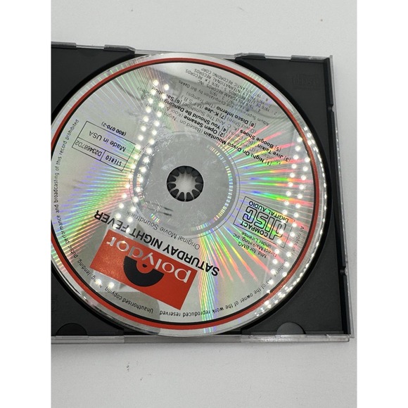 Saturday Night Fever Soundtrack Audio CD EUC - Picture 8 of 8